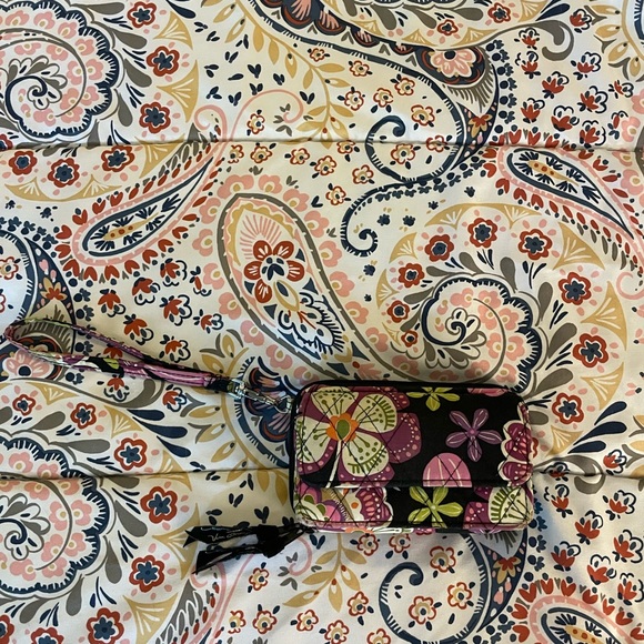 floral vera bradley wallet - Picture 1 of 2